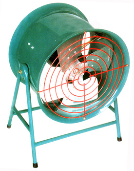 3c軸流式風機葉片旋轉對風量的影響